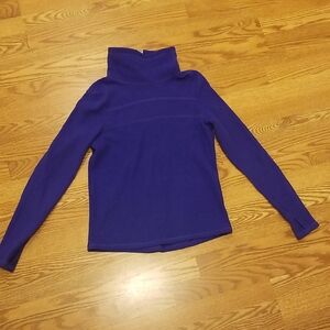 Victoria's Secret Sport Blue Cowl Sweater